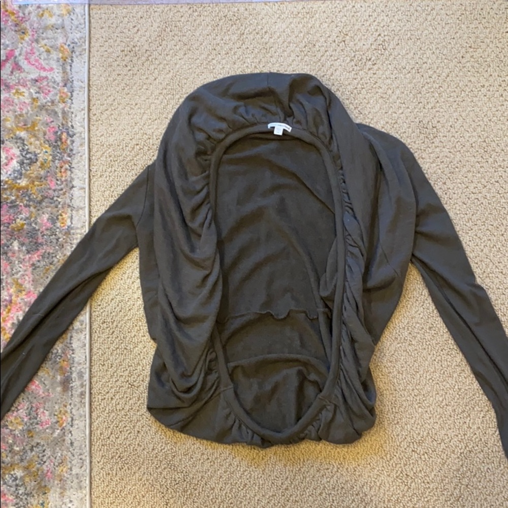 Dark grey James Peres cardigan
